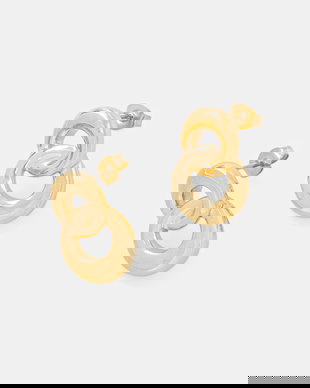 Trussardi cercei pentru femei, din oțel inoxidabil T-BOLD