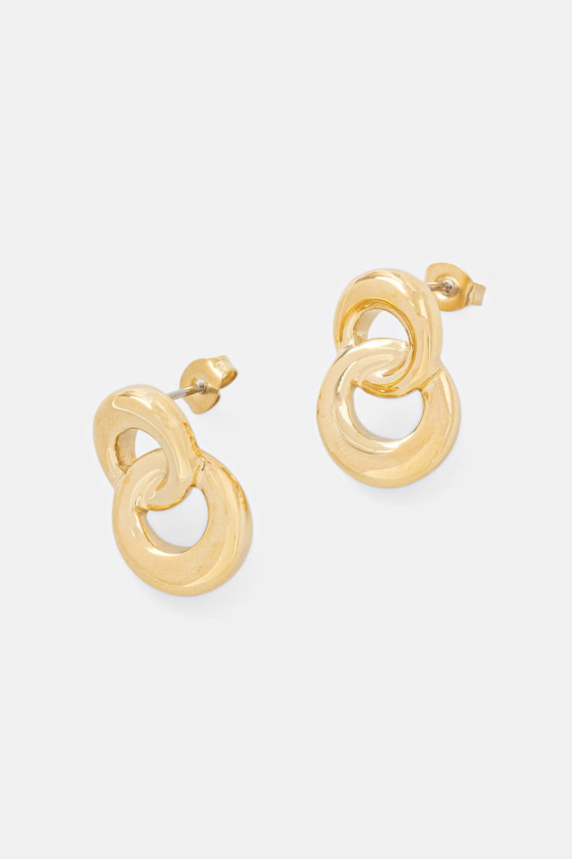 Trussardi cercei pentru femei, din oțel inoxidabil T-BOLD