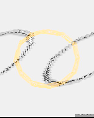 Trussardi brățară pentru femei, din oțel inoxidabil T-STEEL