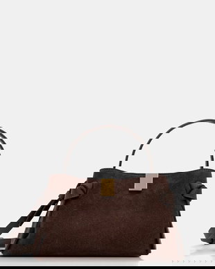 Yuzefi geantă crossbody pentru femei, din piele întoarsă GYOZA MINI