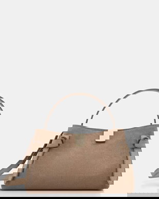 Yuzefi geantă crossbody pentru femei, din piele întoarsă GYOZA MINI