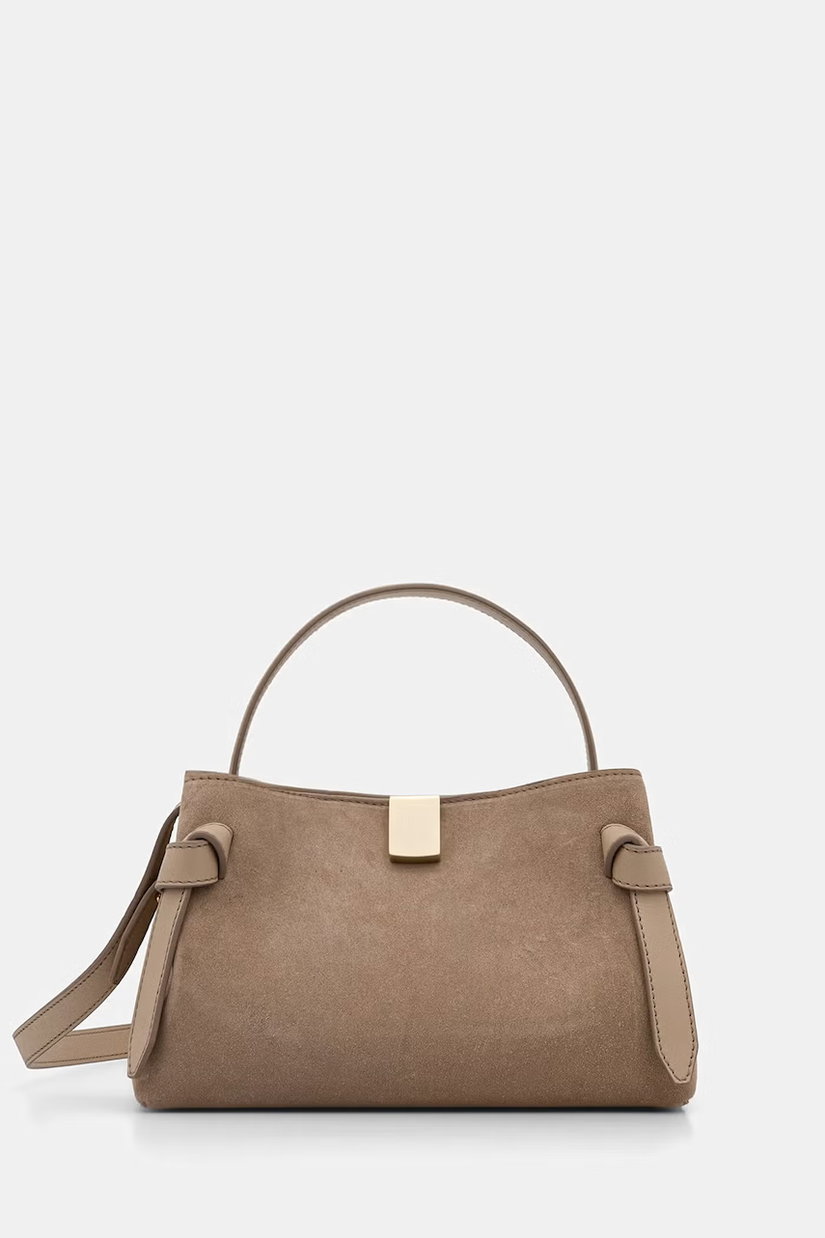 Yuzefi geantă crossbody pentru femei, din piele întoarsă GYOZA MINI