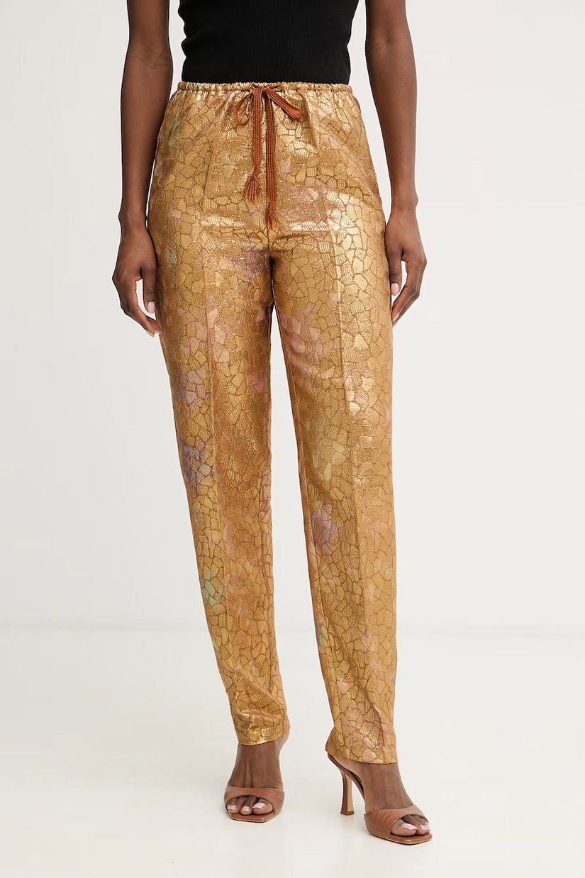 Forte Forte pantaloni pentru femei, cu vâscoză