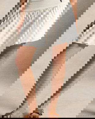 Polo Ralph Lauren fustă din bumbac POPLIN-WVN-SKIRT