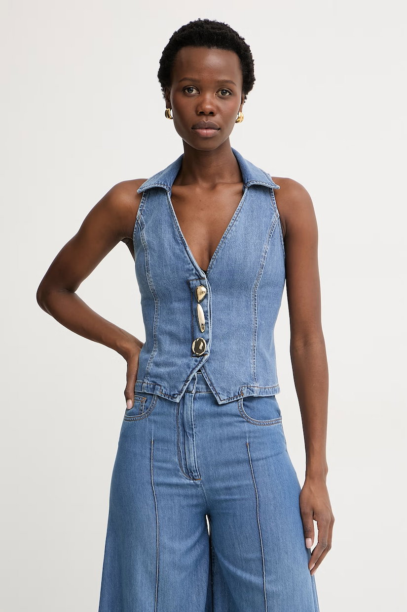 Simona Corsellini vestă pentru femei, din denim