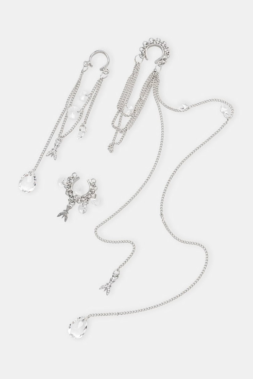 Patrizia Pepe cercel pentru femei pachet de 3