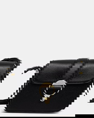 Barbour geantă crossbody pentru femei, din piele roz