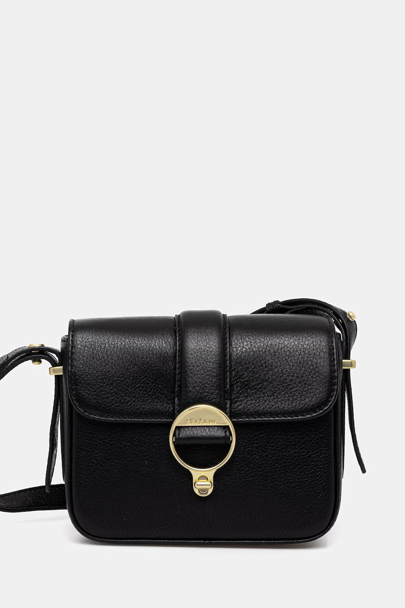 Barbour geantă crossbody pentru femei, din piele roz