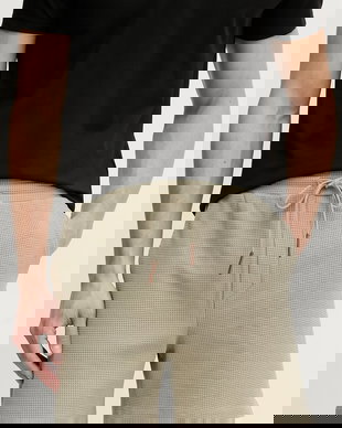 Trussardi pantaloni scurți de trening pentru bărbați, din bumbac cu elastan