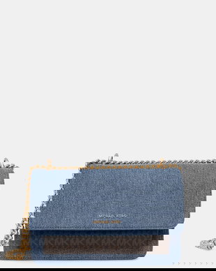 MICHAEL Michael Kors geantă crossbody pentru femei, din denim