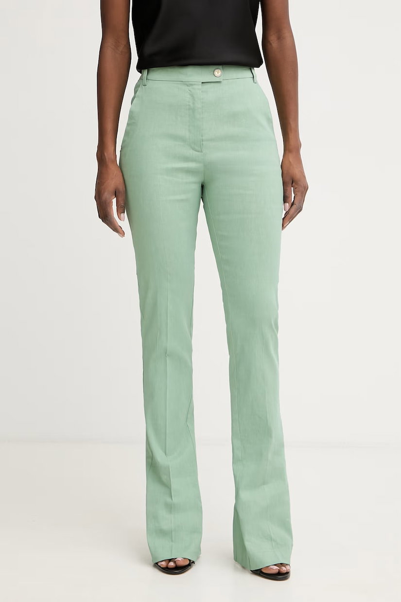 Pinko pantaloni de costum pentru femei, din bumbac