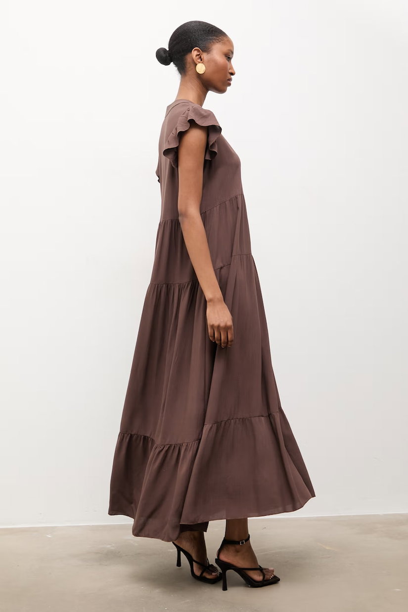 Answear.LAB rochie din amestec de in