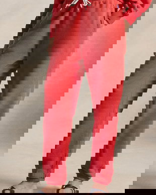 Polo Ralph Lauren pantaloni de trening de damă cu bumbac