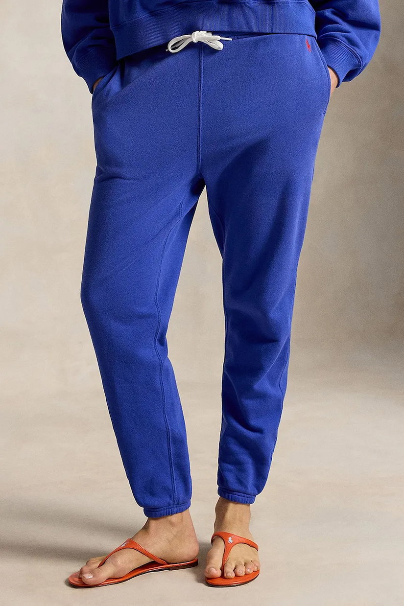 Polo Ralph Lauren pantaloni de trening de damă cu bumbac