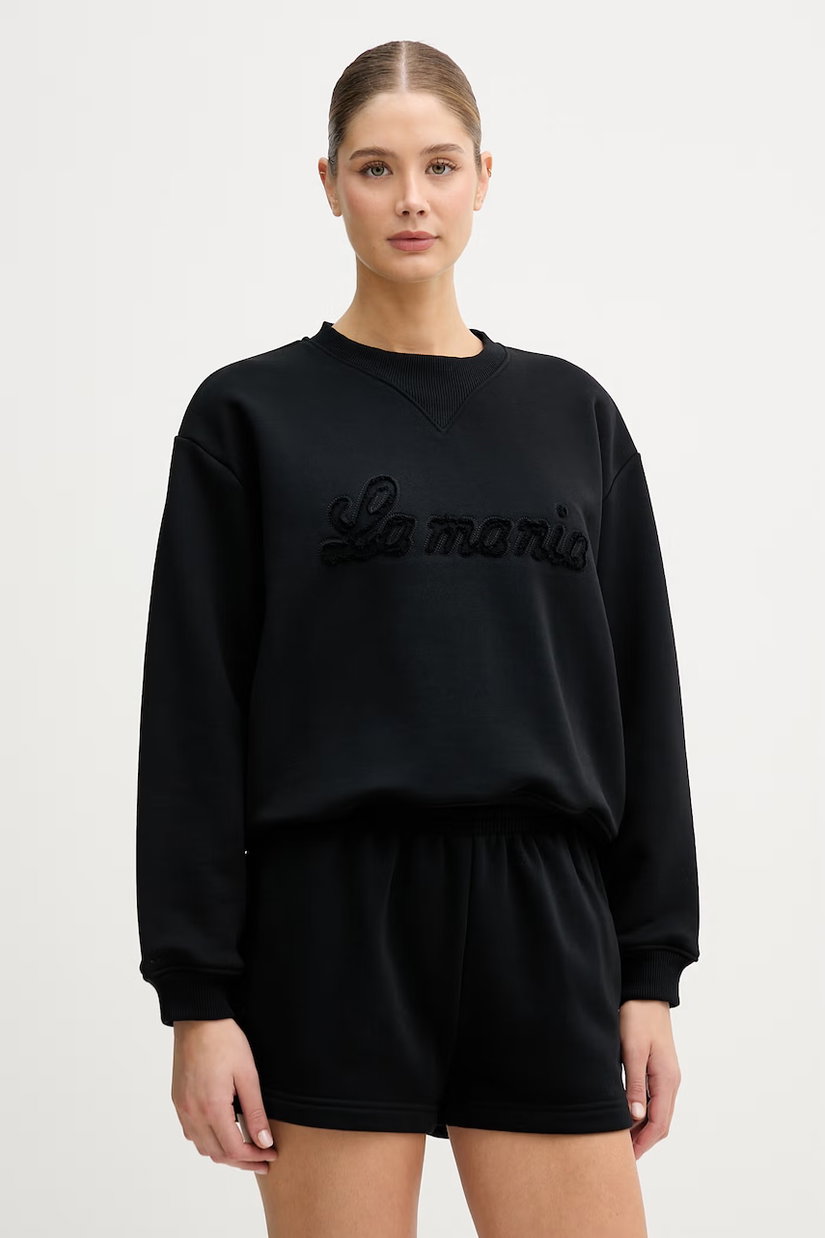 La Mania hanorac oversized pentru femei, cu bumbac