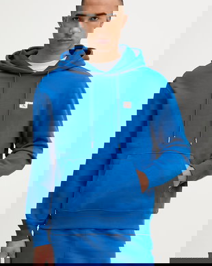 Calvin Klein Jeans hanorac cu glugă bărbătesc din bumbac