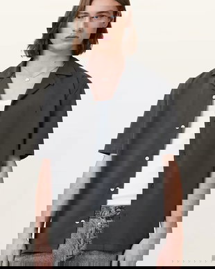 AllSaints cămașă bărbătească de bumbac HUDSON