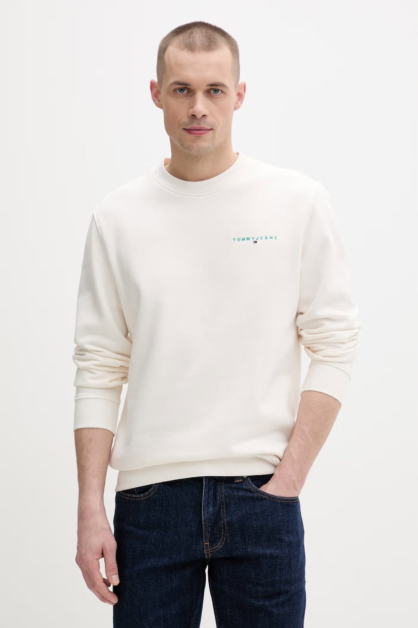 Tommy Jeans hanorac bărbătesc cu bumbac