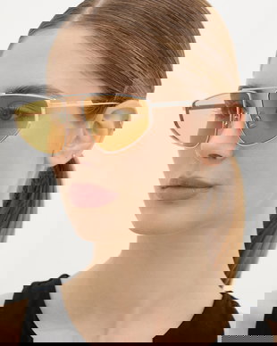 Bottega Veneta Ochelari de soare aviator de damă