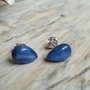 Cercei kyanite, argint