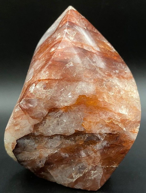 Cuart Hematoid Rosu - Sculptura piatra semipretioasa