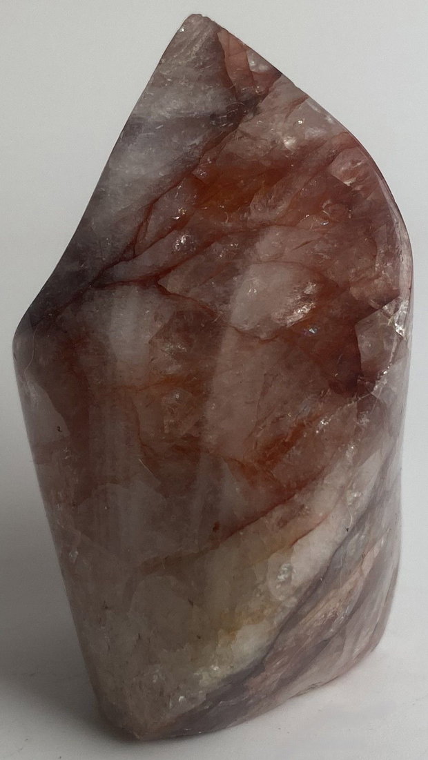 Cuart Hematoid Rosu - Sculptura piatra semipretioasa