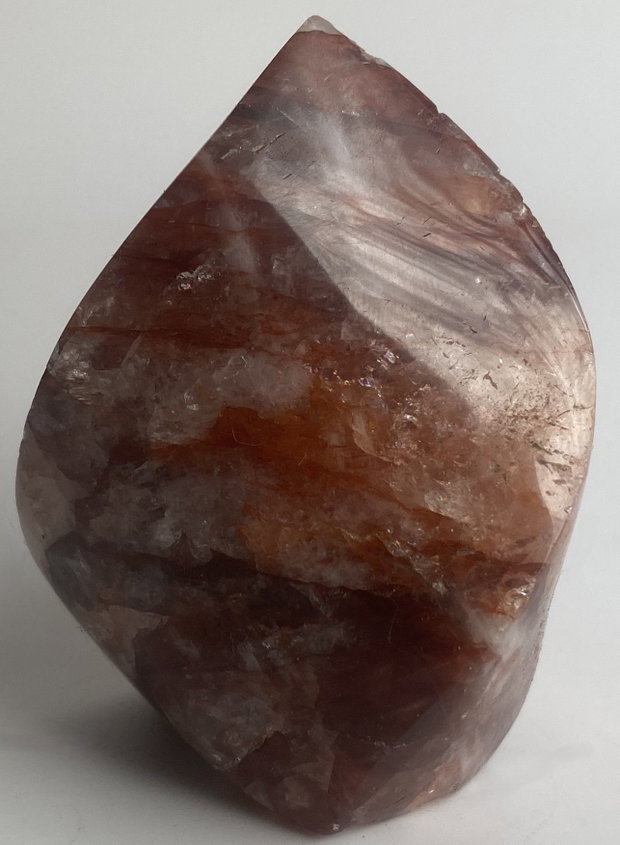 Cuart Hematoid Rosu - Sculptura piatra semipretioasa