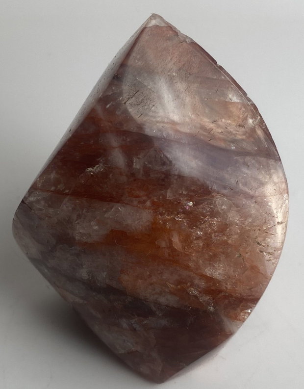 Cuart Hematoid Rosu - Sculptura piatra semipretioasa