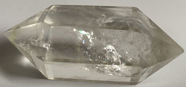 Cuart Transparent (Cristal de Stanca) - Obelisc cu varf dublu