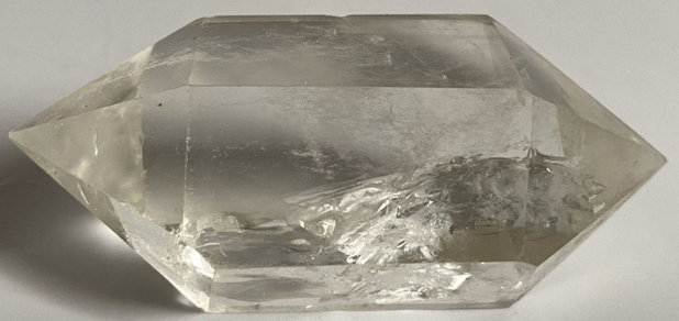 Cuart Transparent (Cristal de Stanca) - Obelisc cu varf dublu