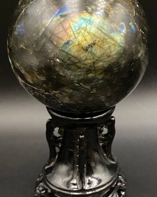 Labradorit - Sfera piatra semipretioasa