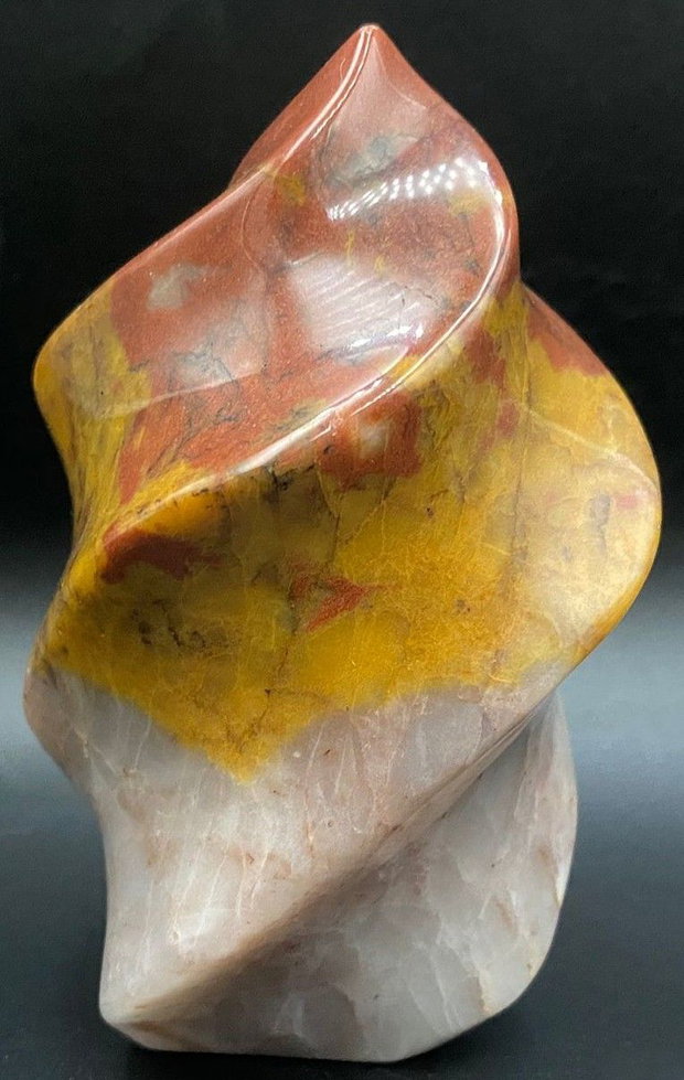 Jasp 3 Culori - Sculptura piatra semipretioasa