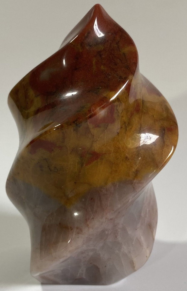 Jasp 3 Culori - Sculptura piatra semipretioasa