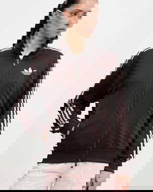 adidas Originals hanorac cu fermoar de damă