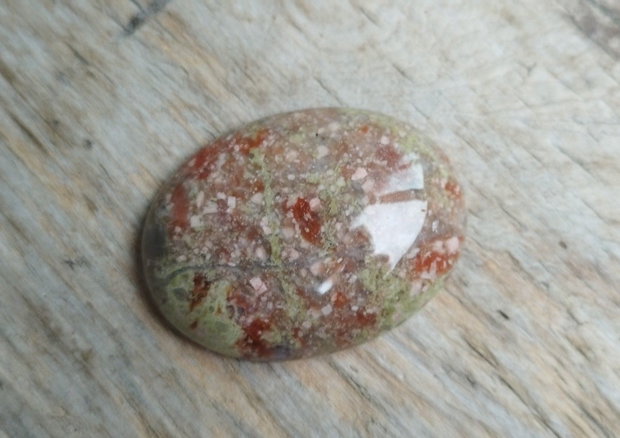 Cabochon jasp riolit, 40x30 mm