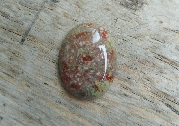 Cabochon jasp riolit, 40x30 mm