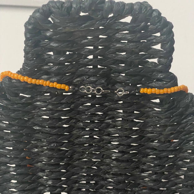 Colier handmade lemn