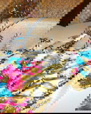 Poseta noua, eleganta,  bareta lunga,  esarfa noua  cadou, designer, italia, matase naturala