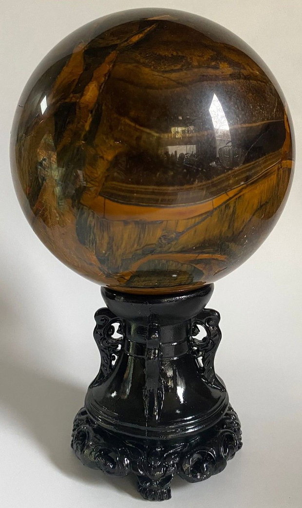 Ochi de Tigru - Sfera piatra semipretioasa