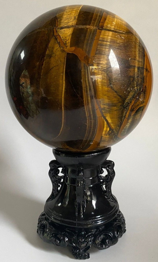 Ochi de Tigru - Sfera piatra semipretioasa