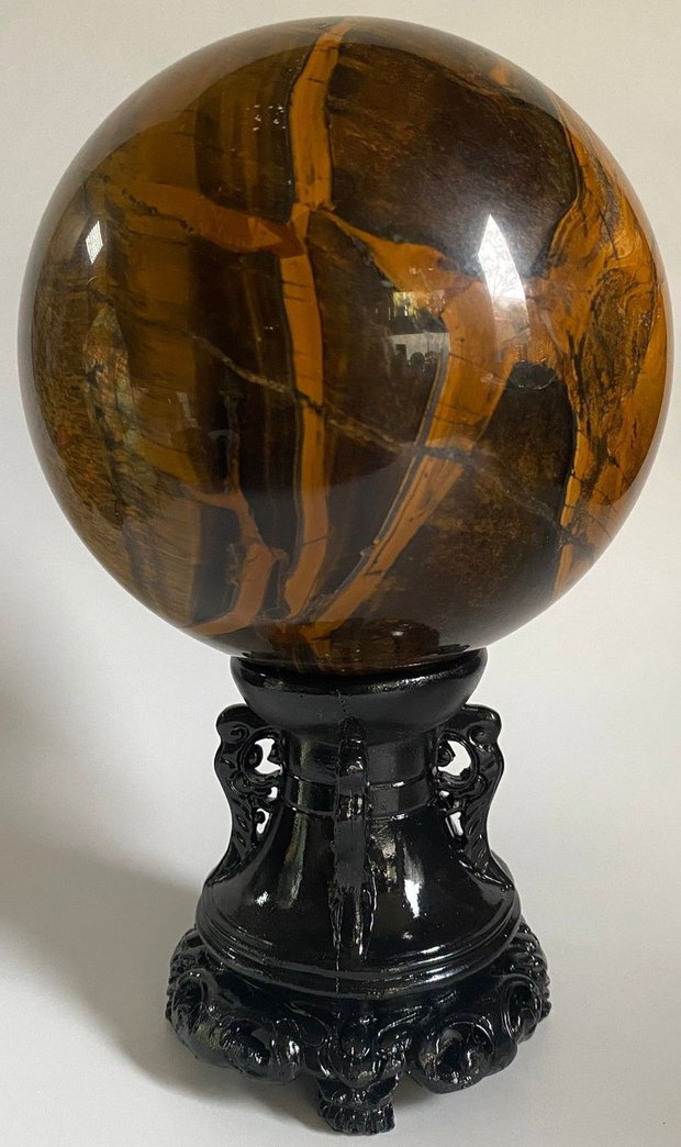 Ochi de Tigru - Sfera piatra semipretioasa