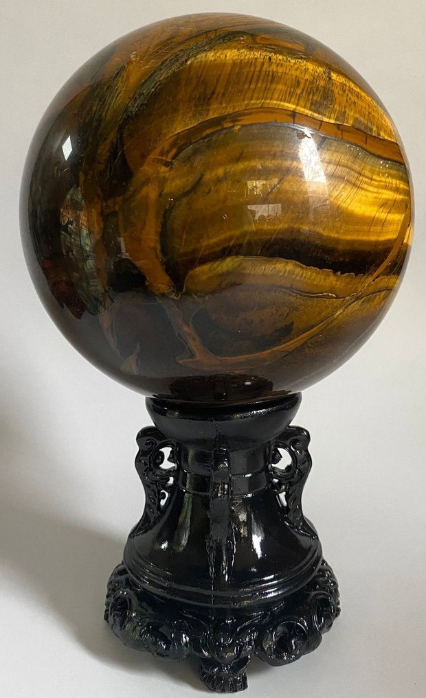 Ochi de Tigru - Sfera piatra semipretioasa