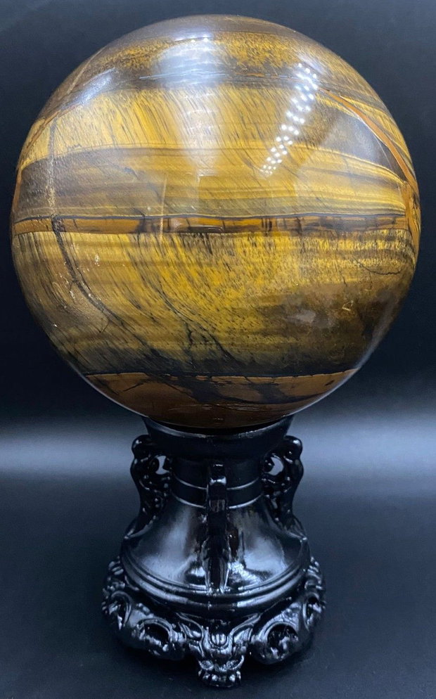 Ochi de Tigru - Sfera piatra semipretioasa