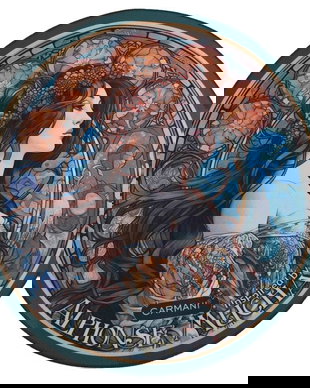 Servet decorativ Alfons Mucha