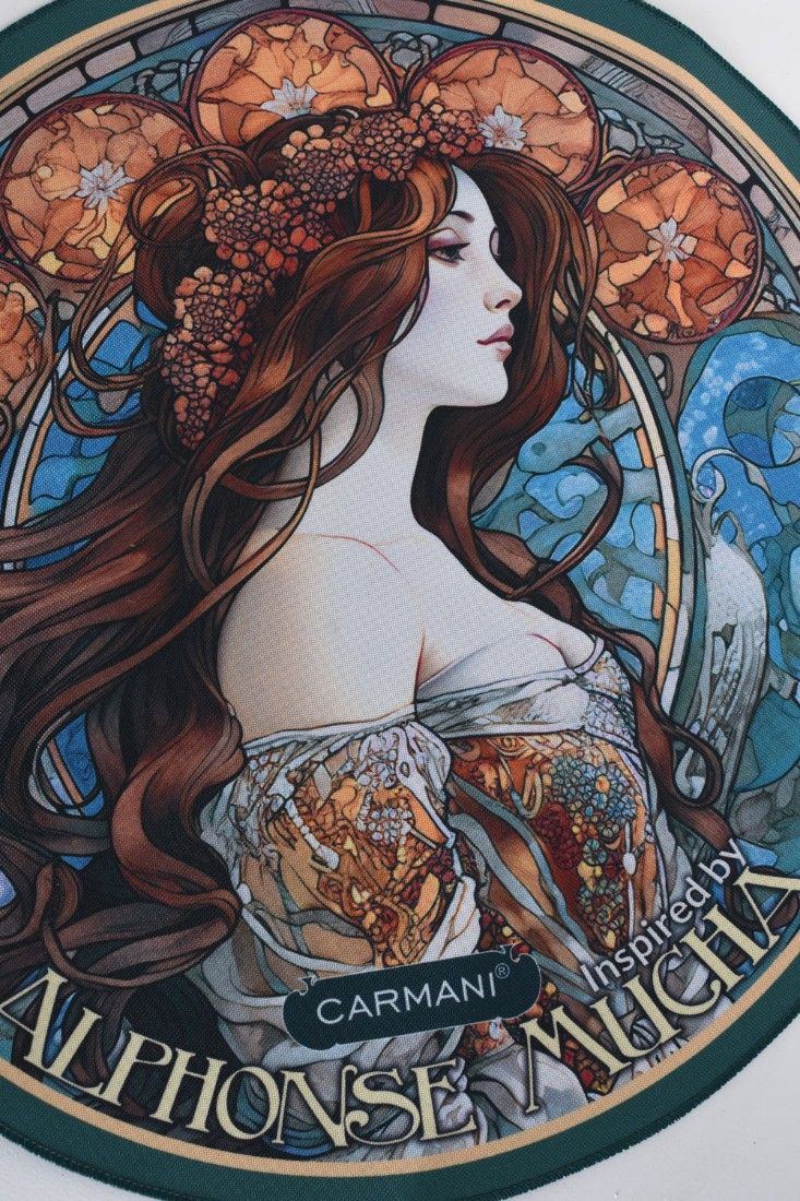 Servet decorativ Alfons Mucha