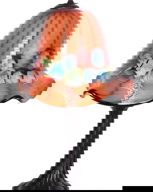 Lampa de masa din sticla Murano