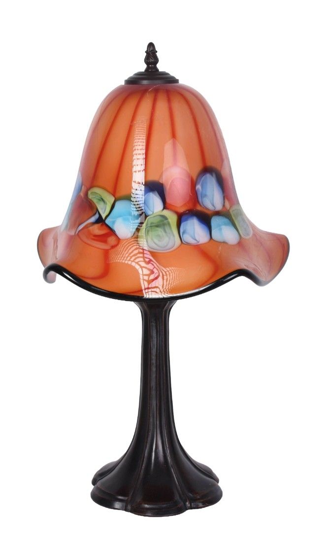 Lampa de masa din sticla Murano