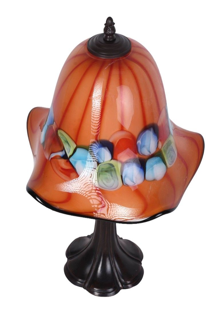 Lampa de masa din sticla Murano