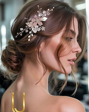 Mon Chery - Pieptan mireasa floral