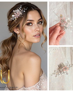 Mon Chery - Pieptan mireasa floral